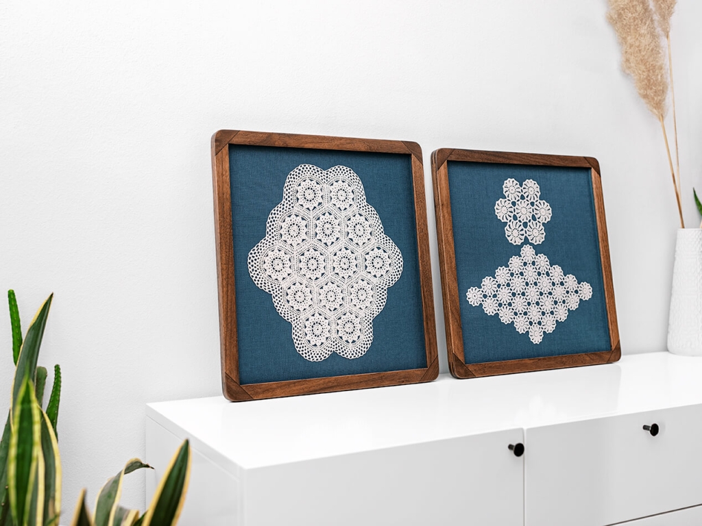 hirloom doily custom framing los angeles